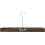 Block Belt Hanger Walnut Holds 17 Belts Houndsbay