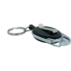 Belt Clip Carabiner w/24 Retractable Key Ring"