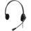 Stereo USB Headset w/Adjustable Headband & Flexible Boom Mic Manhattan