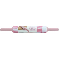 Silicone Rolling Pin 18 Pink Joie"