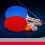 2 Player Paddle Set w/3 Table Tennis Balls Franklin