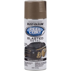 Rust-oleum Peel Coat Blasted Gold 312g. Peelable Rubber Coating