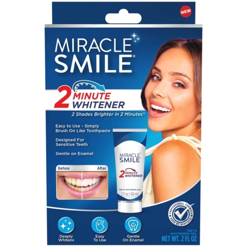 Miracle Smile 2 Minute Whitener 60ml. (endcap)