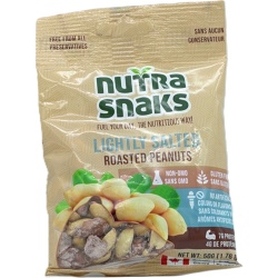 Roasted Peanuts Lightly Salted 50g. Nutra Snaks