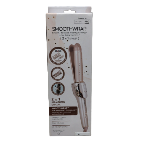 2 In 1 Straightener/curler Smoothwrap Infinti Pro