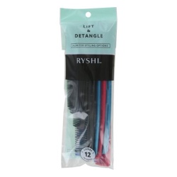 Combs Lift & Detangle 12pk. Ryshi