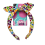Kid's Headband Ouchless Rainbow Dot Goody