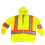 High Viz Hoodie Detatch Hood Size 2xl Yellow Forcefield