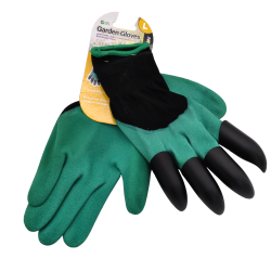 Garden Gloves w/ABS Claws Large Latex Waterproof Centurion