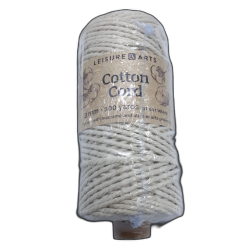 Cotton Cord 3mm x 100yds. Leisure Arts