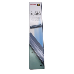 3 Hole Punch 8 Sheets Silver Officemate