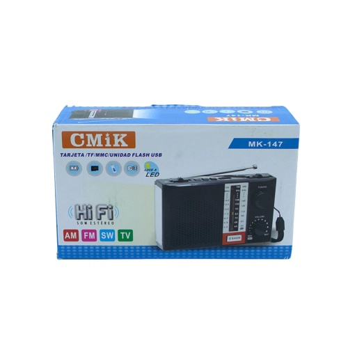 Radio AM / FM / SW / TF / USB Rechargeable CMIK