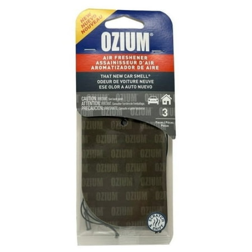 Air Freshener Carbon Black 3pk. Ozium