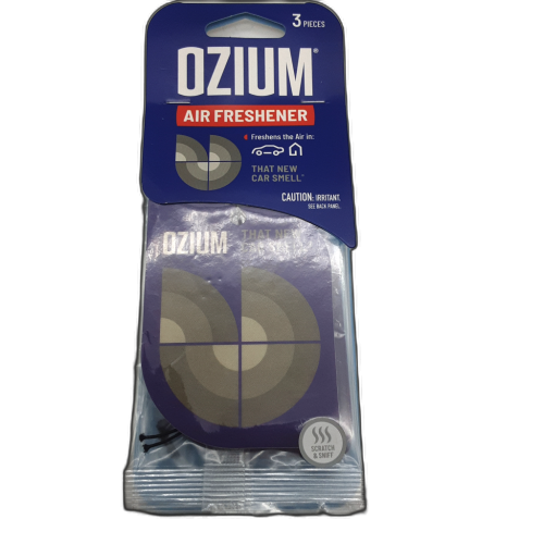 Air Freshener New Car Smell 3pk. Ozium