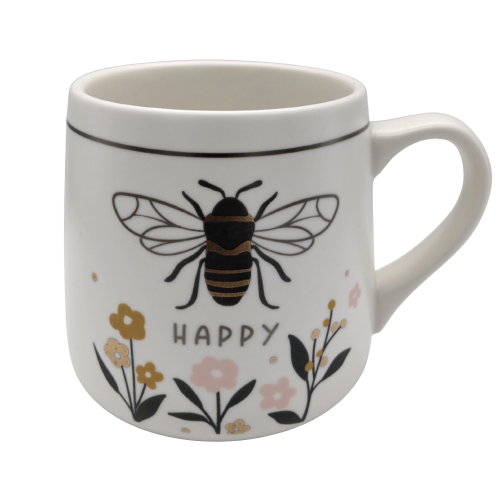 Flora Mug Bee Design 16oz.