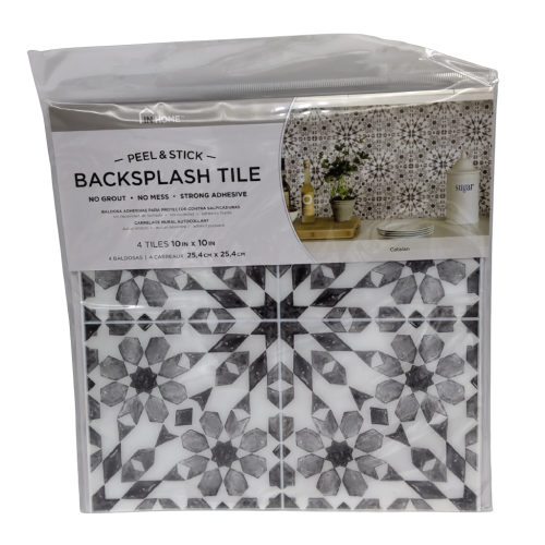 Peel & Stick Backsplash Tile 10 x 10