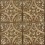 Peel & Stick Tin Tiles Chelsea Bronze 10 x 10