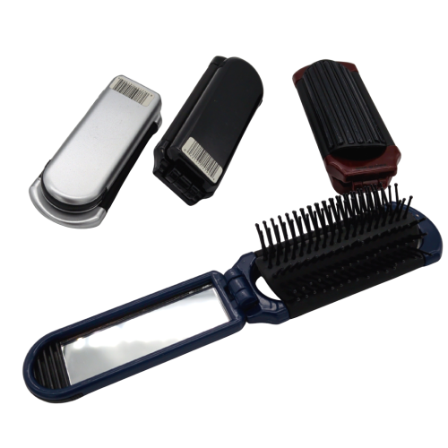 Fold Away Brush Assorted Colours Denco
