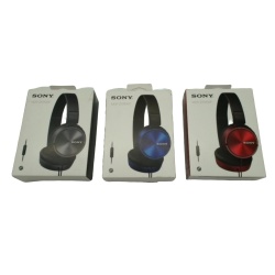 Headphones Wired w/ Microphone Sony Ass't Colours