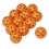 Pickleballs 12pk. Indoor Use Orange Fila