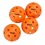 Pickleballs 4pk. Indoor Use Orange Fila