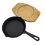 Cast Iron Skillet 6 w/Wood Base Set Of 4 Navaris (or $9.99ea)
