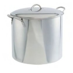 Stock Pot 20QT w/ Dome Lid Stainless Steel