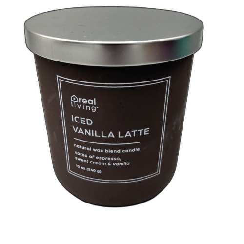 Jar Candle 12oz. Iced Vanilla Latte Real Living