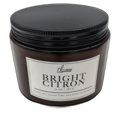 Jar Candle 14oz. Bright Citron Travelling Essentials