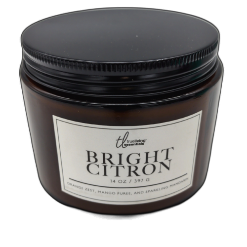 Jar Candle 14oz. Bright Citron Travelling Essentials