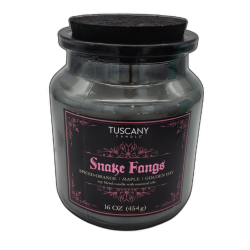 Jar Candle 16oz. Snake Fangs Tuscany Candle