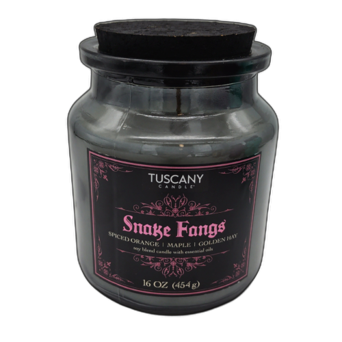 Jar Candle 16oz. Snake Fangs Tuscany Candle