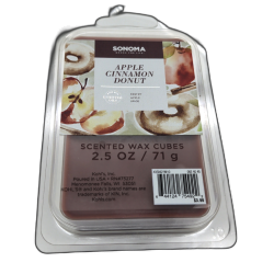 Wax Melts 2.5oz. Apple Cinnamon Donut Sonoma