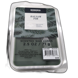 Wax Melts 2.5oz. Balsam Fir Sonoma