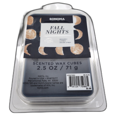 Wax Melts 2.5oz. Fall Nights Sonoma