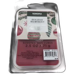 Wax Melts 2.5oz. Holiday Memories Sonoma