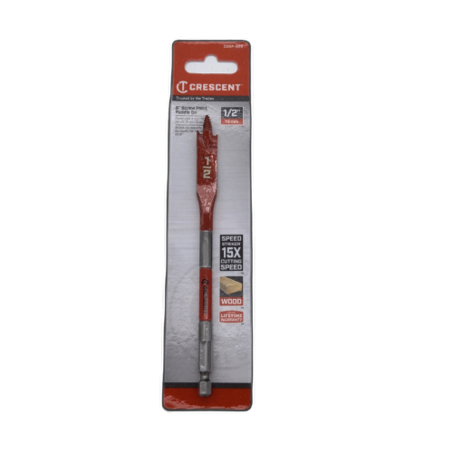 6 Screw Point Paddle Bit 1/2