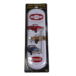 Metal Thermometer Chevrolet 1958 Indoor/Outdoor