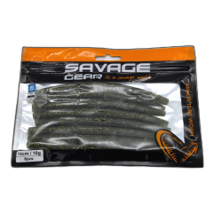 Armor Tube Worm 8pk. 14cm 10g. Sinking Baby Bass Savage Gear
