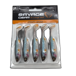 Craft Shad 5pk. 8.8cm 4.2g. Roach Savage Gear