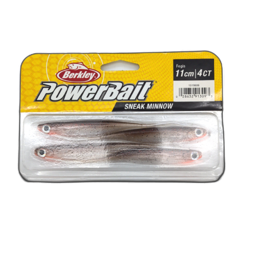 Powerbait Sneak Minnow 4pk. 11cm Fegis Berkley
