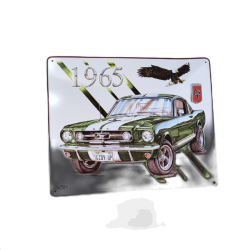 Metal Sign 1965 Ford GT 12 X 15""