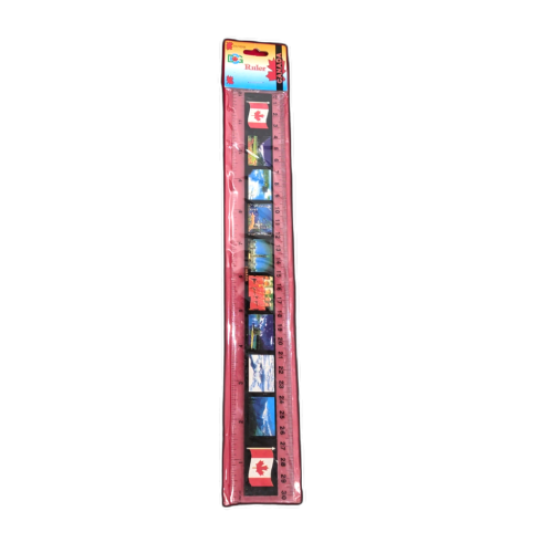 12 Canada Ruler Plastic