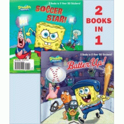 Book Spongebob Squarepants Batter Up! & Soccer Star