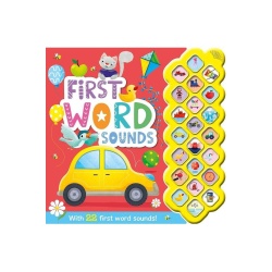 First Word Sounds Board Book w/Sounds