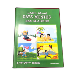 Learn About Days, Months & Seasons Activity Books