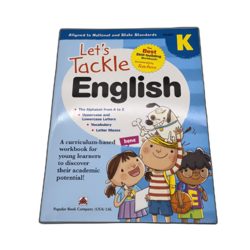 Let's Tackle English Grade K Workbook