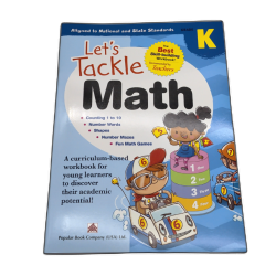 Let's Tackle Math Grade K Workbook