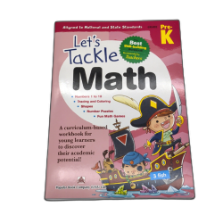 Let's Tackle Math Pre-K Workbook