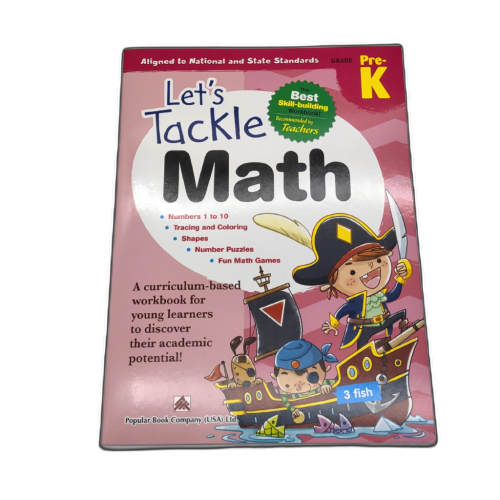 Let's Tackle Math Pre-K Workbook